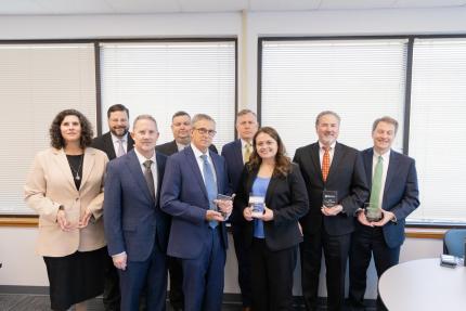 Group photo of Leadership Academy graduates