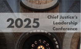 2025 Chief Justice’s Leadership Conference